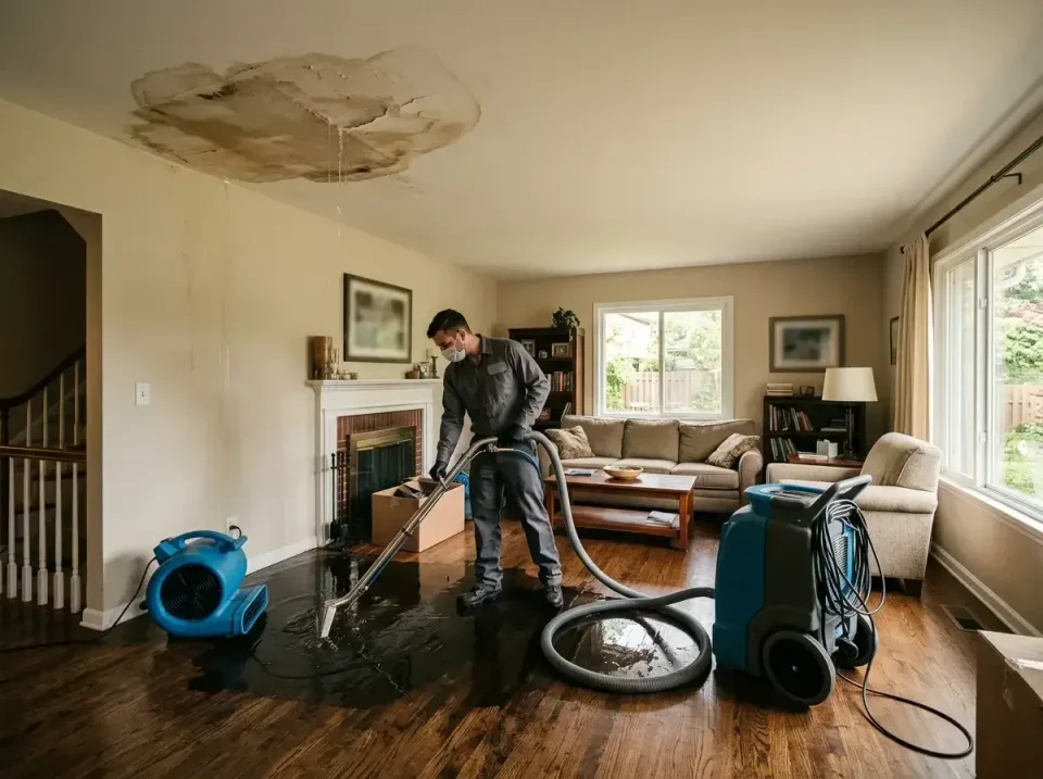attic-pipe-burst-ceiling-drip-008 — frequently asked questions, Water Damage Restoration & Carpet Care in Echelon, NJ